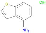 Benzo[b]thiophen-4-amine, hydrochloride (1:1)