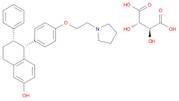2-Naphthalenol, 5,6,7,8-tetrahydro-6-phenyl-5-[4-[2-(1-pyrrolidinyl)ethoxy]phenyl]-, (5R,6S)-, (2S,3S)-2,3-dihydroxybutanedioate (1:1)