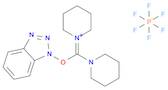 Piperidinium, 1-[(1H-benzotriazol-1-yloxy)-1-piperidinylmethylene]-, hexafluorophosphate(1-) (1:1)