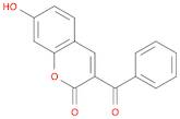 2H-1-Benzopyran-2-one, 3-benzoyl-7-hydroxy-