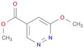 4-Pyridazinecarboxylic acid, 6-methoxy-, methyl ester