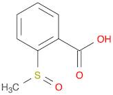 Benzoic acid, 2-(methylsulfinyl)-