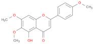 4H-1-Benzopyran-4-one, 5-hydroxy-6,7-dimethoxy-2-(4-methoxyphenyl)-
