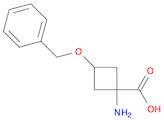 Cyclobutanecarboxylic acid, 1-amino-3-(phenylmethoxy)-