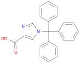 1H-Imidazole-4-carboxylic acid, 1-(triphenylmethyl)-