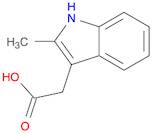 1H-Indole-3-acetic acid, 2-methyl-