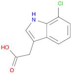 1H-Indole-3-acetic acid, 7-chloro-