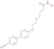 7-((4'-Cyano-[1,1'-biphenyl]-4-yl)oxy)-N-hydroxyheptanamide
