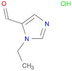 1H-Imidazole-5-carboxaldehyde, 1-ethyl-, hydrochloride (1:1)