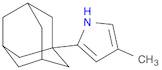 1H-Pyrrole, 4-methyl-2-tricyclo[3.3.1.13,7]dec-1-yl-