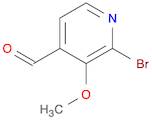 4-Pyridinecarboxaldehyde, 2-bromo-3-methoxy-