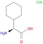 Cyclohexaneacetic acid, α-amino-, hydrochloride (1:1), (αS)-