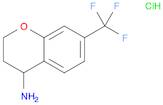 2H-1-Benzopyran-4-amine, 3,4-dihydro-7-(trifluoromethyl)-, hydrochloride (1:1)