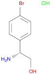 Benzeneethanol, β-amino-4-bromo-, hydrochloride (1:1), (βR)-