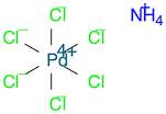 Palladate(2-), hexachloro-, ammonium (1:2), (OC-6-11)-