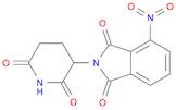 1H-Isoindole-1,3(2H)-dione, 2-(2,6-dioxo-3-piperidinyl)-4-nitro-