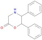 2-Morpholinone, 5,6-diphenyl-
