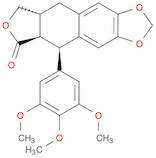 Furo[3',4':6,7]naphtho[2,3-d]-1,3-dioxol-6(5aH)-one, 5,8,8a,9-tetrahydro-5-(3,4,5-trimethoxyphenyl)-, (5R,5aR,8aR)-
