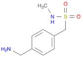 Benzenemethanesulfonamide, 4-(aminomethyl)-N-methyl-