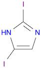 1H-Imidazole, 2,5-diiodo-