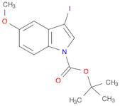 1H-Indole-1-carboxylic acid, 3-iodo-5-methoxy-, 1,1-dimethylethyl ester