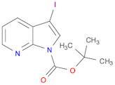 1H-Pyrrolo[2,3-b]pyridine-1-carboxylic acid, 3-iodo-, 1,1-dimethylethyl ester