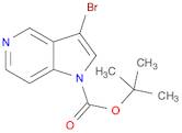 1H-Pyrrolo[3,2-c]pyridine-1-carboxylic acid, 3-bromo-, 1,1-dimethylethyl ester