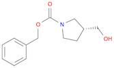 1-Pyrrolidinecarboxylic acid, 3-(hydroxymethyl)-, phenylmethyl ester, (3R)-