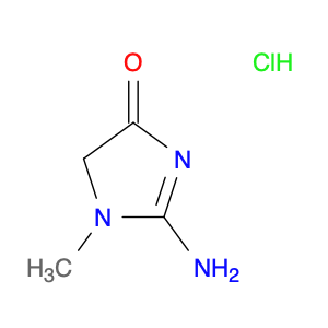 4H-Imidazol-4-one, 2-amino-1,5-dihydro-1-methyl-, hydrochloride (1:1)