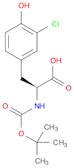 L-Tyrosine, 3-chloro-N-[(1,1-dimethylethoxy)carbonyl]-