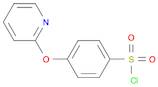 Benzenesulfonyl chloride, 4-(2-pyridinyloxy)-