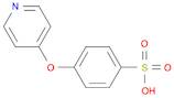 Benzenesulfonic acid, 4-(4-pyridinyloxy)-