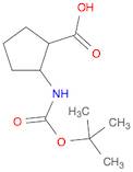 Cyclopentanecarboxylic acid, 2-[[(1,1-dimethylethoxy)carbonyl]amino]-