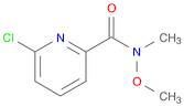 2-Pyridinecarboxamide, 6-chloro-N-methoxy-N-methyl-