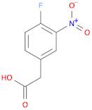 Benzeneacetic acid, 4-fluoro-3-nitro-