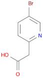 2-Pyridineacetic acid, 5-bromo-