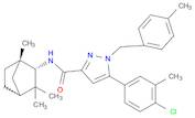 1H-Pyrazole-3-carboxamide, 5-(4-chloro-3-methylphenyl)-1-[(4-methylphenyl)methyl]-N-[(1S,2S,4R)-1,3,3-trimethylbicyclo[2.2.1]hept-2-yl]-