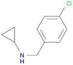 Benzenemethanamine, 4-chloro-N-cyclopropyl-