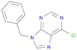 9H-Purine, 6-chloro-9-(phenylmethyl)-