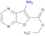 Furo[2,3-b]pyrazine-6-carboxylic acid, 7-amino-, ethyl ester