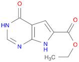 3H-Pyrrolo[2,3-d]pyrimidine-6-carboxylic acid, 4,7-dihydro-4-oxo-, ethyl ester