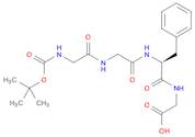 Glycine, N-[(1,1-dimethylethoxy)carbonyl]glycylglycyl-L-phenylalanyl-