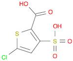 2-Thiophenecarboxylic acid, 5-chloro-3-sulfo-
