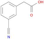 Benzeneacetic acid, 3-cyano-