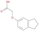 Acetic acid, 2-[(2,3-dihydro-1H-inden-5-yl)oxy]-