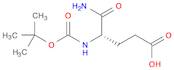 Pentanoic acid, 5-amino-4-[[(1,1-dimethylethoxy)carbonyl]amino]-5-oxo-, (4S)-