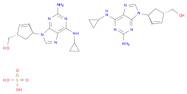 2-Cyclopentene-1-methanol, 4-[2-amino-6-(cyclopropylamino)-9H-purin-9-yl]-, (1S,4R)-, sulfate (2:1)