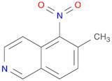 Isoquinoline, 6-methyl-5-nitro-