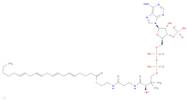 Coenzyme A, S-(5Z,8Z,11Z,14Z)-5,8,11,14-eicosatetraenoate, lithium salt (9CI)