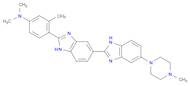 Benzenamine, N,N,3-trimethyl-4-[5-(4-methyl-1-piperazinyl)[2,5'-bi-1H-benzimidazol]-2'-yl]-